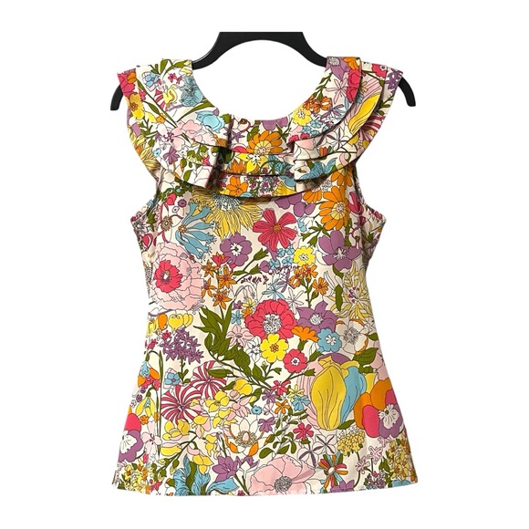 Liberty of London for Target ruffled top size S in Spring Floral - Picture 3 of 9